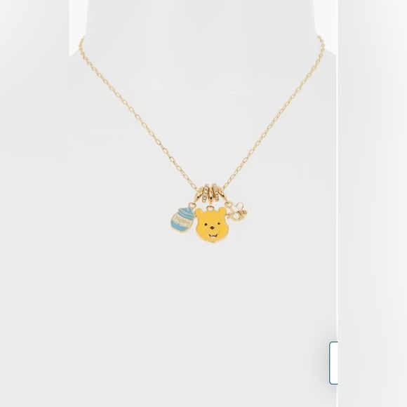 New BaubleBar x Disney Winnie the Pooh Charm Necklace - Picture 1 of 8